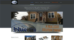 Desktop Screenshot of bluefinhomes.com